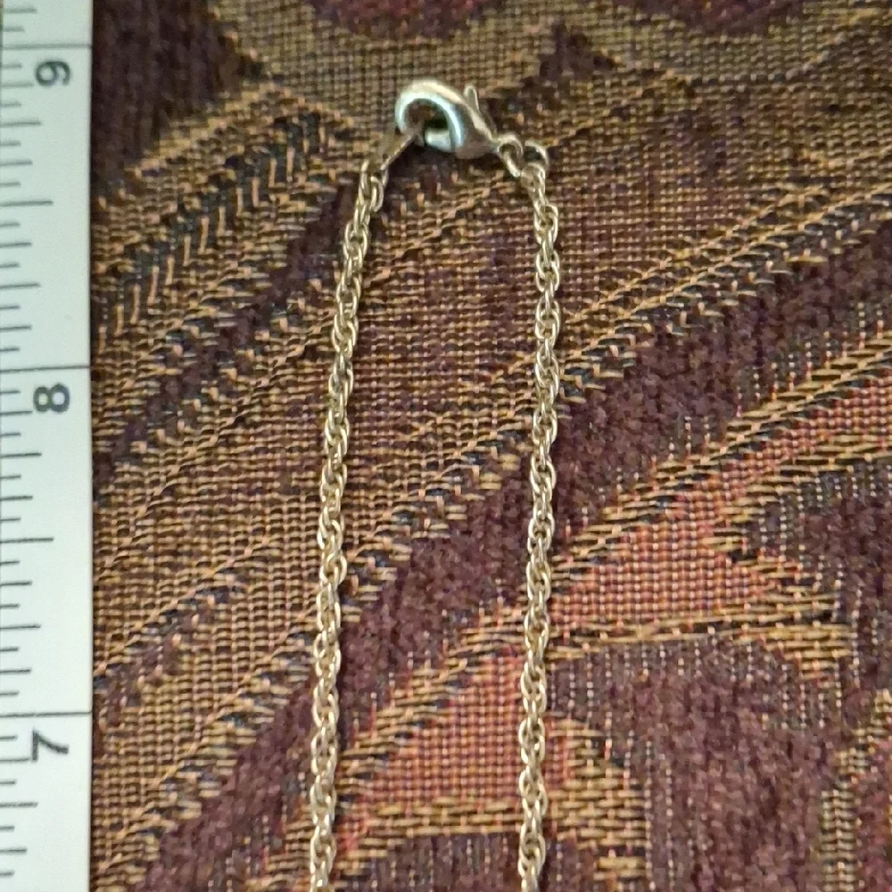 Gold Angel Wing Heart Pendant Necklace
